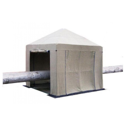 Купить Tent Палатка сварщика 3х3 ( м ) Брезент. Усиленный каркас труба 25мм в Коммунарке